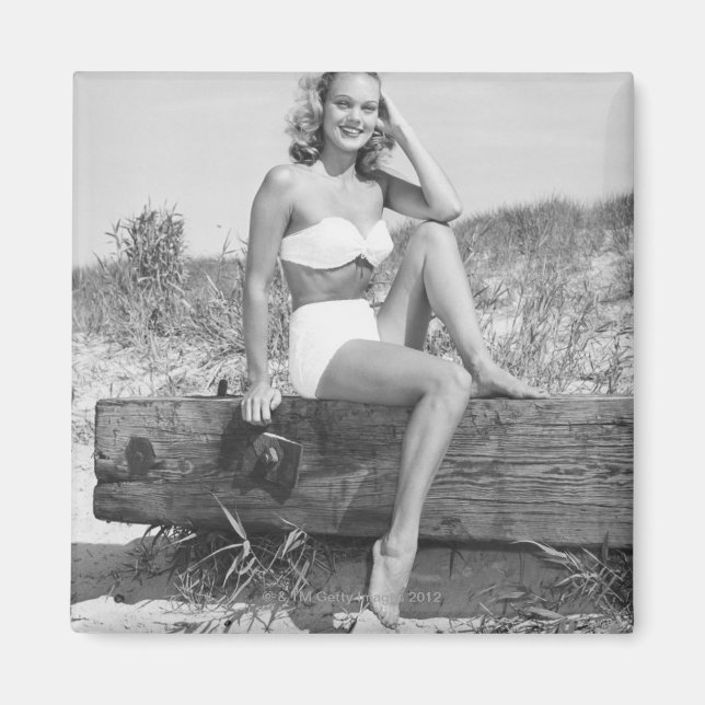 Imán Mujer en Bikini (Frente)