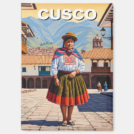 Imán Mujer en Cusco Perú Viaje