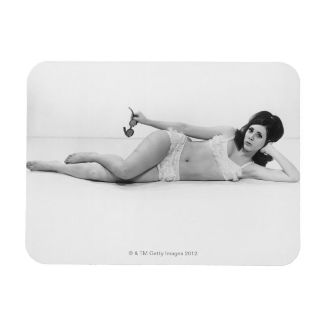Imán Mujer en ropa de baño (Horizontal)