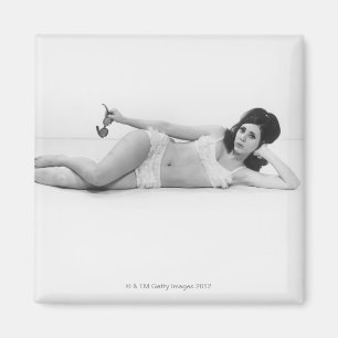 Imán Mujer en traje de baño