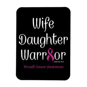 Imán Mujer: Guerrera de la hija... Cáncer de mama