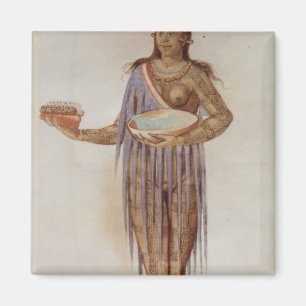 Imán Mujer india de la Florida