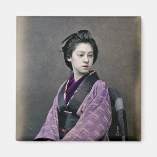 Imán Mujer japonesa de 1870