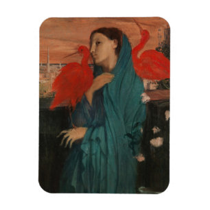 Imán Mujer joven de Edgar Degas el con Ibis