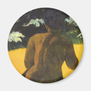 Imán Mujer junto al mar de Paul Gauguin