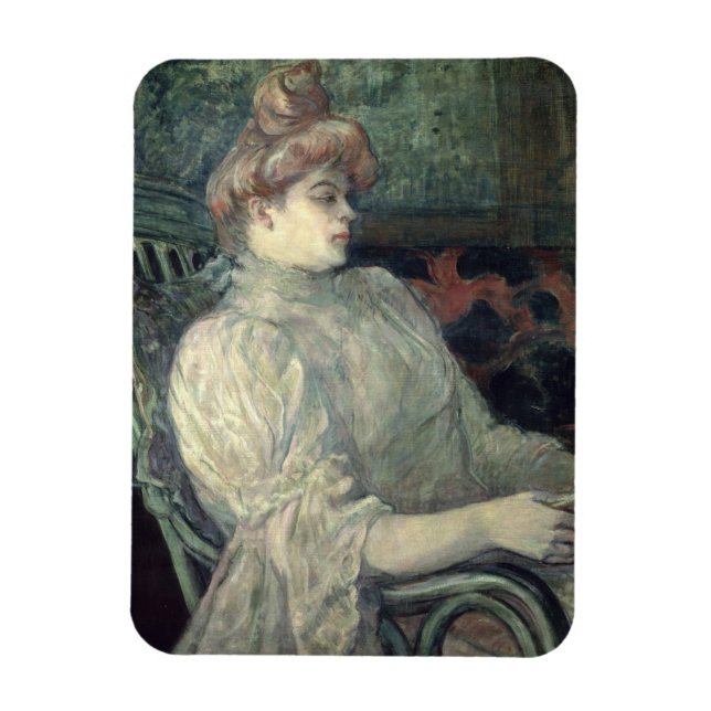 Imán Mujer leyendo (Vertical)