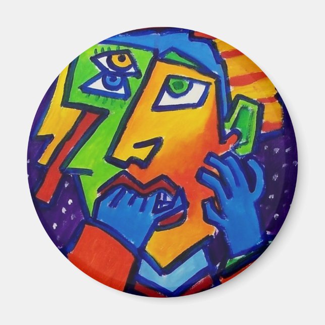 Imán Mujer llora D 1 de Piliero (Frente)