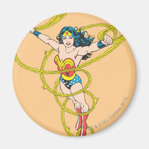 Imán Mujer maravilla en Lasso
