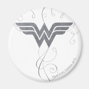 Imán Mujer Maravilla Logo de Beauty Bliss