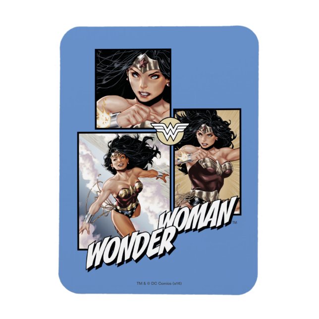 Imán Mujer Maravilla Nuevo gráfico de historietas 52 (Vertical)