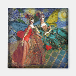 Imán Mujer Mariposa Caprichosa Géminis Gótica Clásica