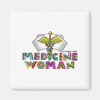Imán Mujer medica