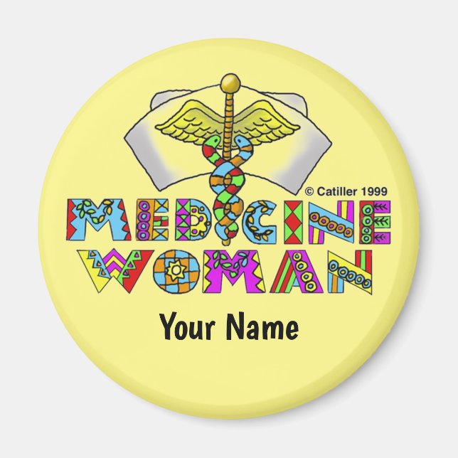 Imán Mujer medica (Frente)