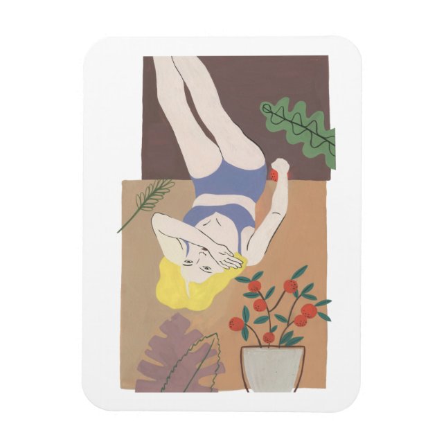 Imán Mujer mentirosa (Vertical)