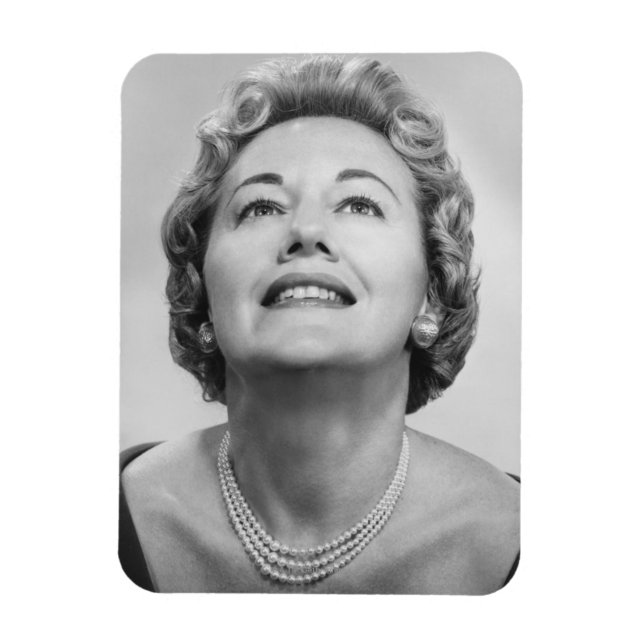 Imán Mujer mirando (Vertical)
