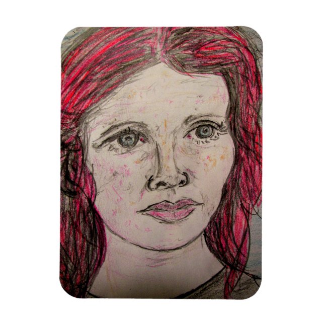 Imán Mujer nórdica (Vertical)