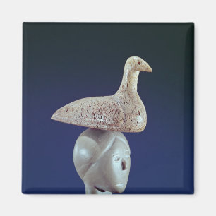 Imán Mujer pensando en un ave león, de Cabo Dorset