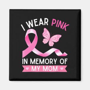 Imán Mujer Que Uso Rosa En Memoria De Mi Mamá Cance De 
