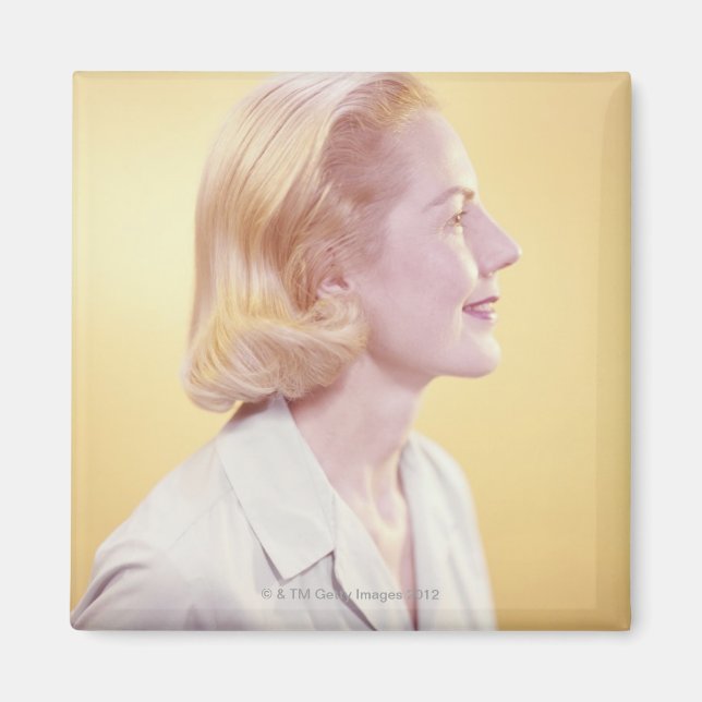 Imán Mujer rubia (Frente)