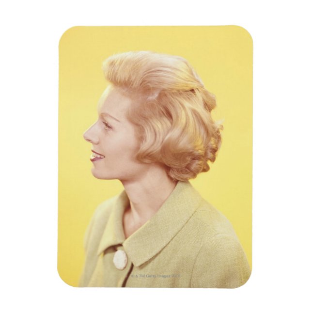 Imán Mujer rubia 2 (Vertical)