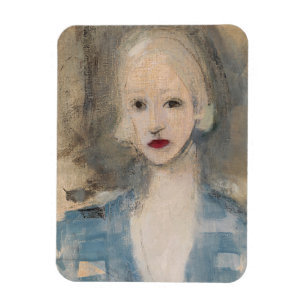 Imán Mujer rubia, Helene Schjerfbeck