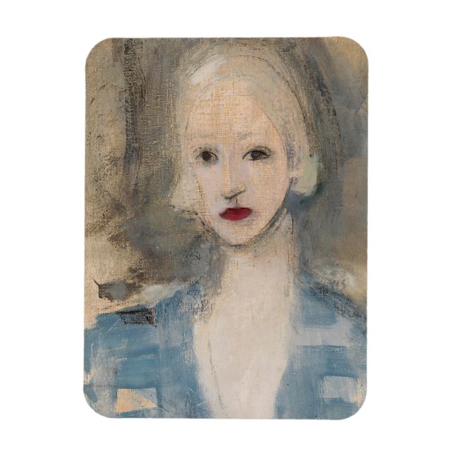 Imán Mujer rubia, Helene Schjerfbeck (Vertical)
