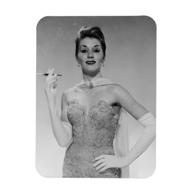 Imán Mujer vestida (Vertical)