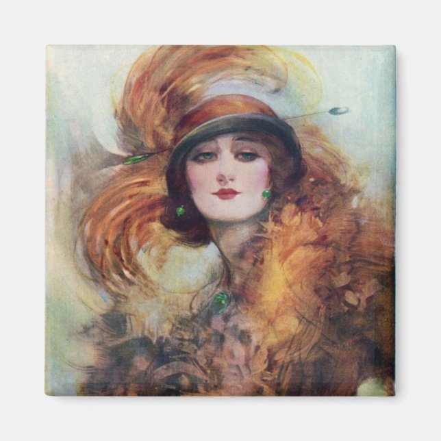 Imán Mujer victoriana (Frente)