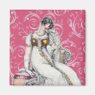 Imán Mujer Vintage