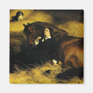 Imán Mujer y caballo