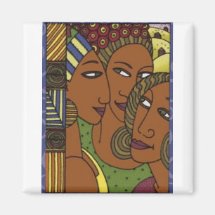 Imán Mujeres afroamericanas
