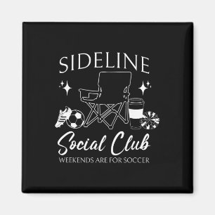 Imán Mujeres al margen del club social de fútbol día de