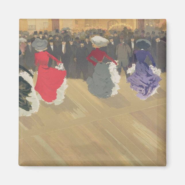 Imán Mujeres bailando canas (Frente)