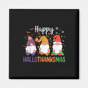 Imán Mujeres Chicas de Halloween de Cute Gnomes Fall Fe