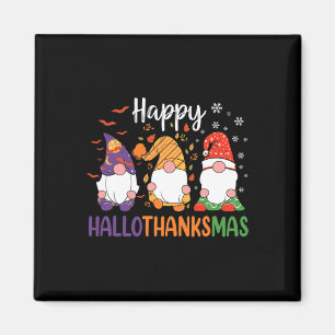 Imán Mujeres Chicas de Halloween de Cute Gnomes Fall Fe