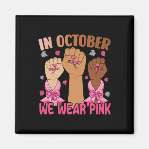Imán Mujeres Con Cáncer De Mama En Octubre Usamos Mes R