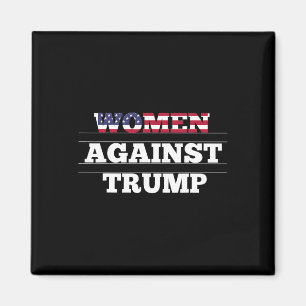Imán Mujeres Contra Trump - Resistencia Anti Donald Tru