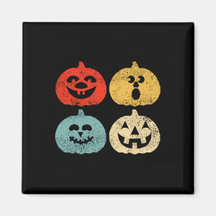 Imán Mujeres de calabaza de Halloween