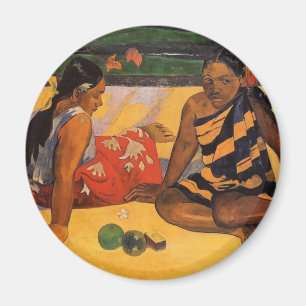 Imán Mujeres de la Polinesia Gauguin Tahiti
