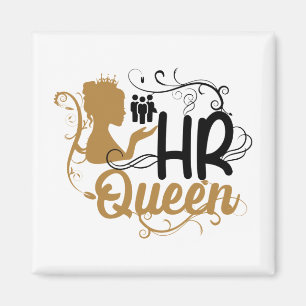 Imán Mujeres de Recursos Humanos Reina de Recursos Huma
