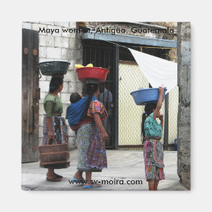 Imán Mujeres del maya, Antigua, Guatemala