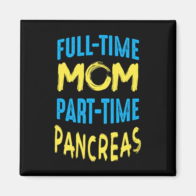 Imán Mujeres Diabetes Conciencia Mes de Concienciación  (Frente)