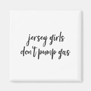 Imán Mujeres Divertidas de Nueva Jersey, Chicas de Jers