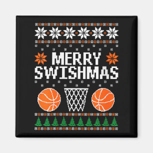 Imán Mujeres Divertidas Feliz Swishmas Navidad Balonces