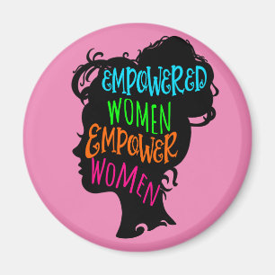 Imán Mujeres empoderadas empoderan a las mujeres