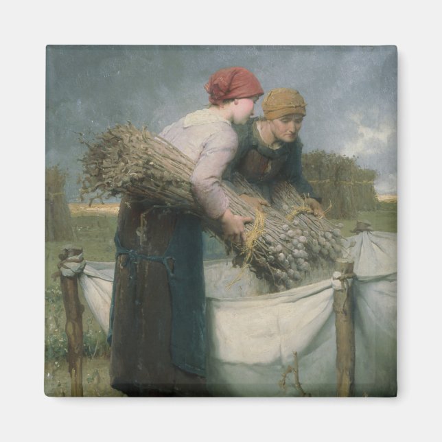 Imán Mujeres en el campo, 1882 (Frente)