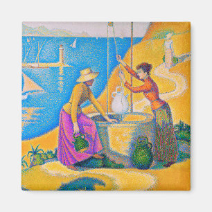 Imán Mujeres en el pozo, Signac
