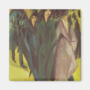 Imán Mujeres en la calle, 1915
