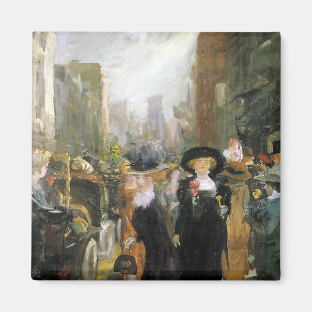 Imán Mujeres en la Quinta Avenida (Nueva York, Estados  (Frente)