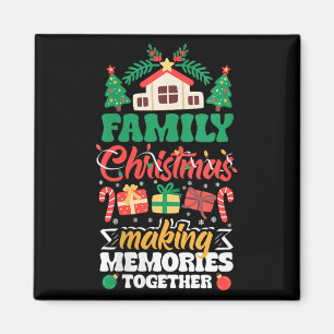 Imán Mujeres Familia Navidad Creando Recuerdos Juntas